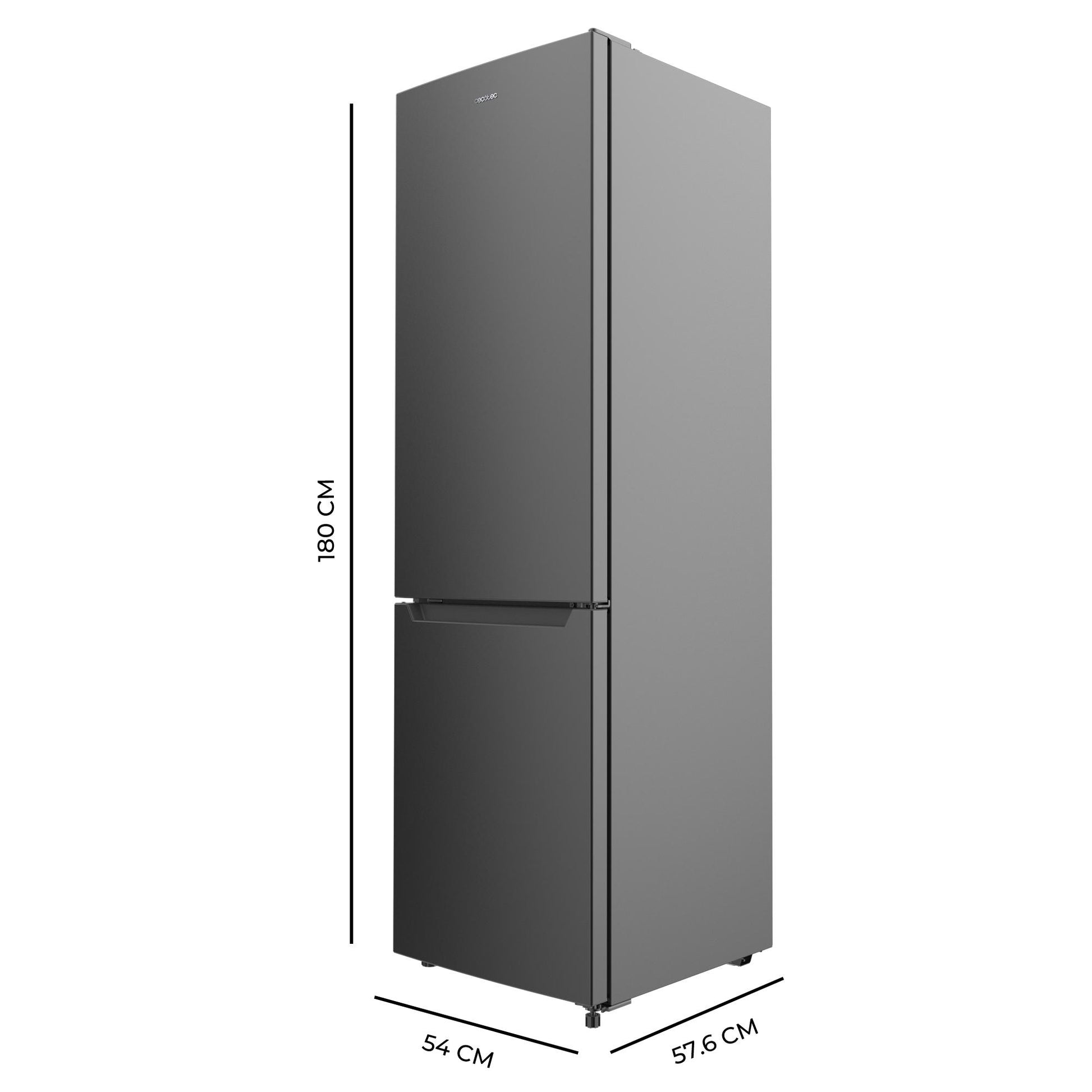 Cecotec Bolero CoolMarket Combi 250 Frigorífico No Frost Dark E