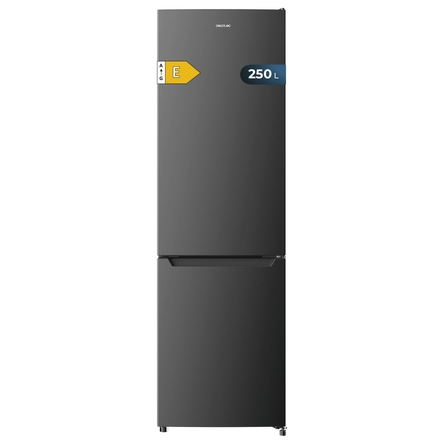 Cecotec Bolero CoolMarket Combi 250 Frigorífico No Frost Dark E