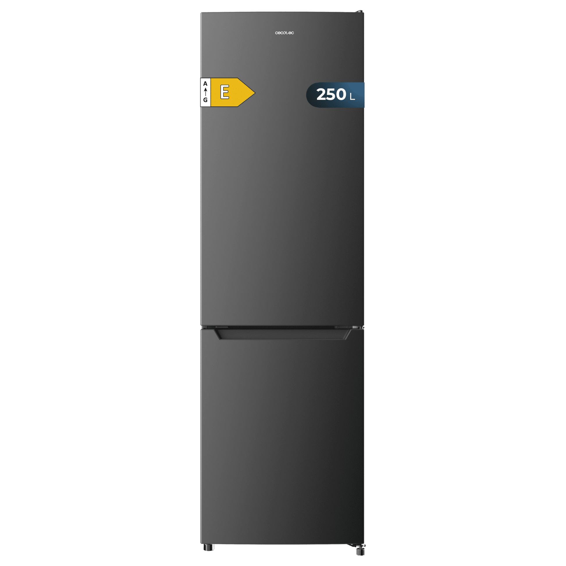 Cecotec Bolero CoolMarket Combi 250 Frigorífico No Frost Dark E