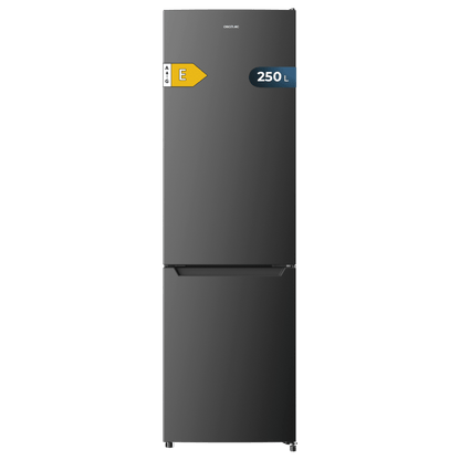 Cecotec Bolero CoolMarket Combi 250 Frigorífico No Frost Dark E