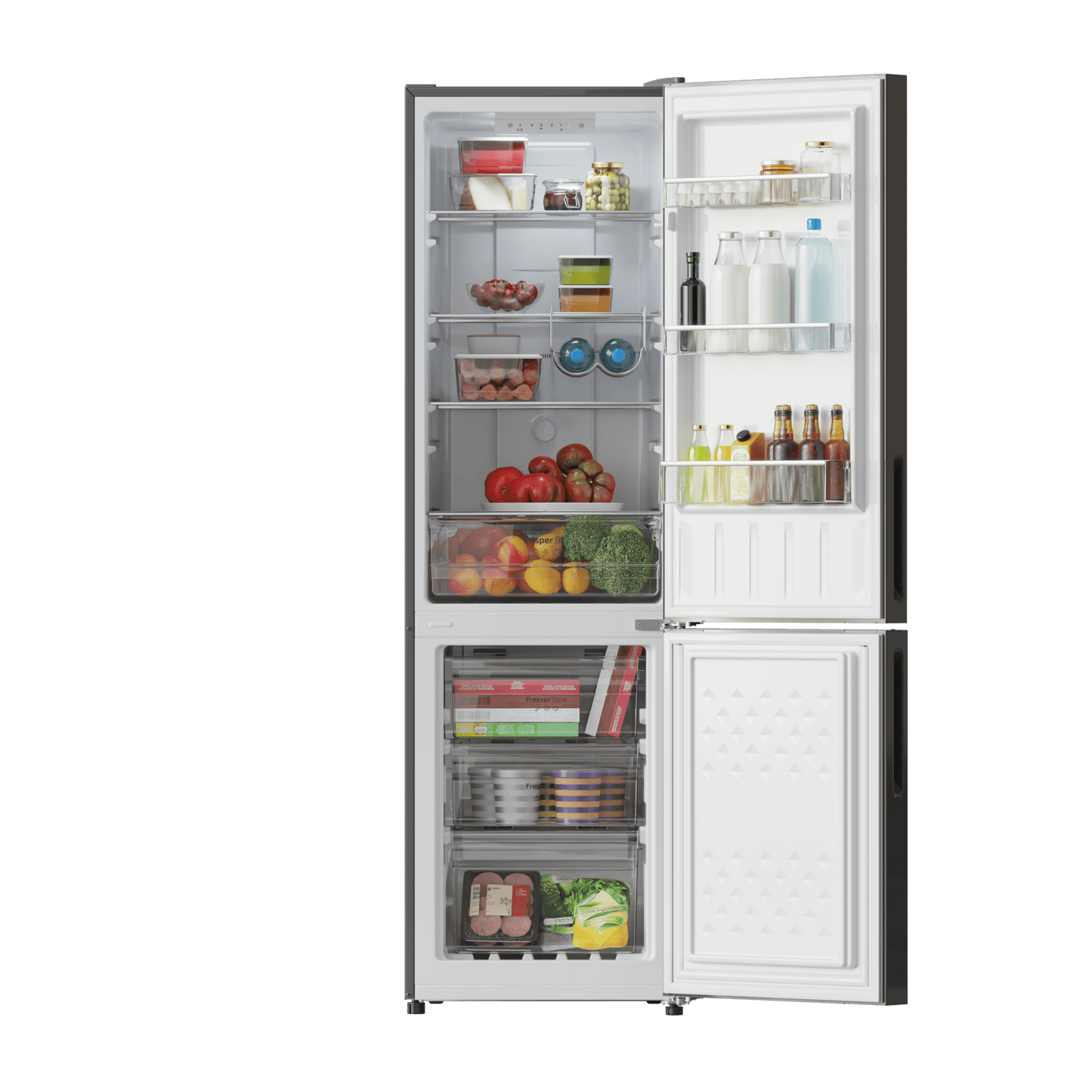 Cecotec Bolero CoolMarket Combi 250 Grey Glass E