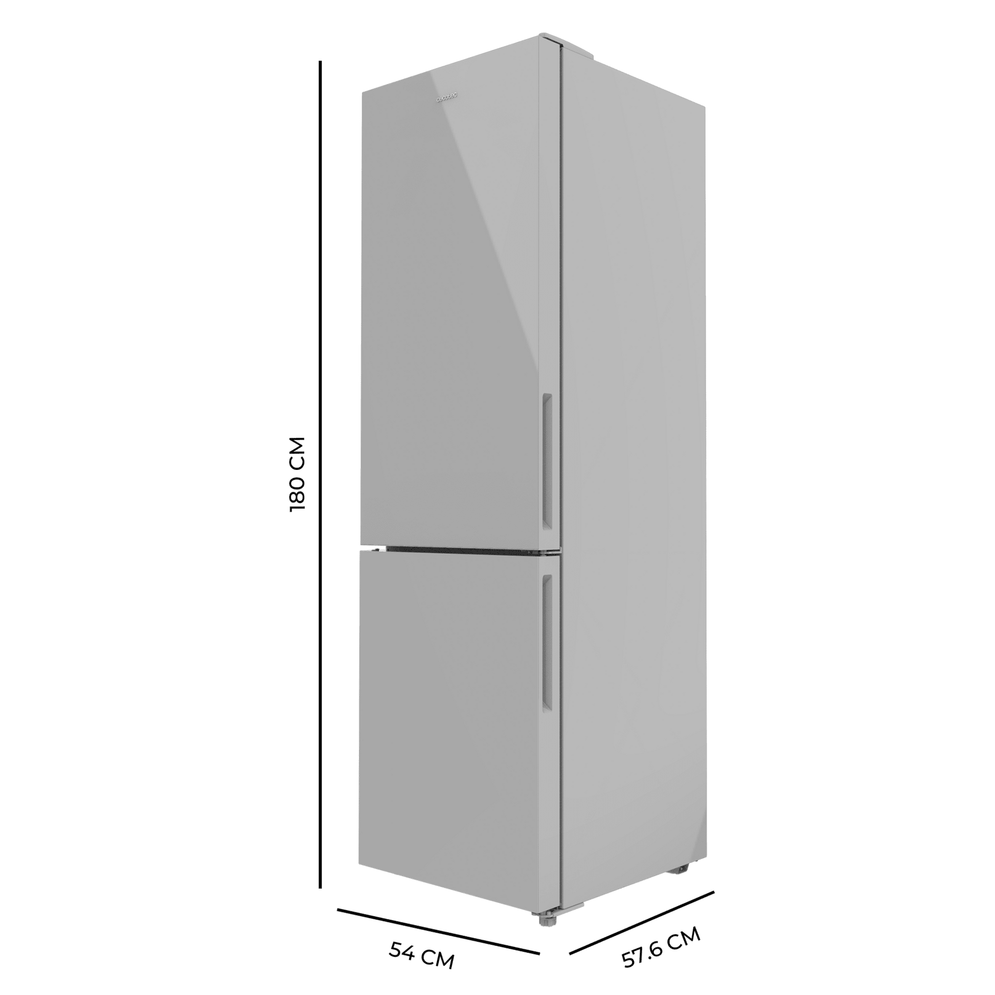 Cecotec Bolero CoolMarket Combi 250 Grey Glass E