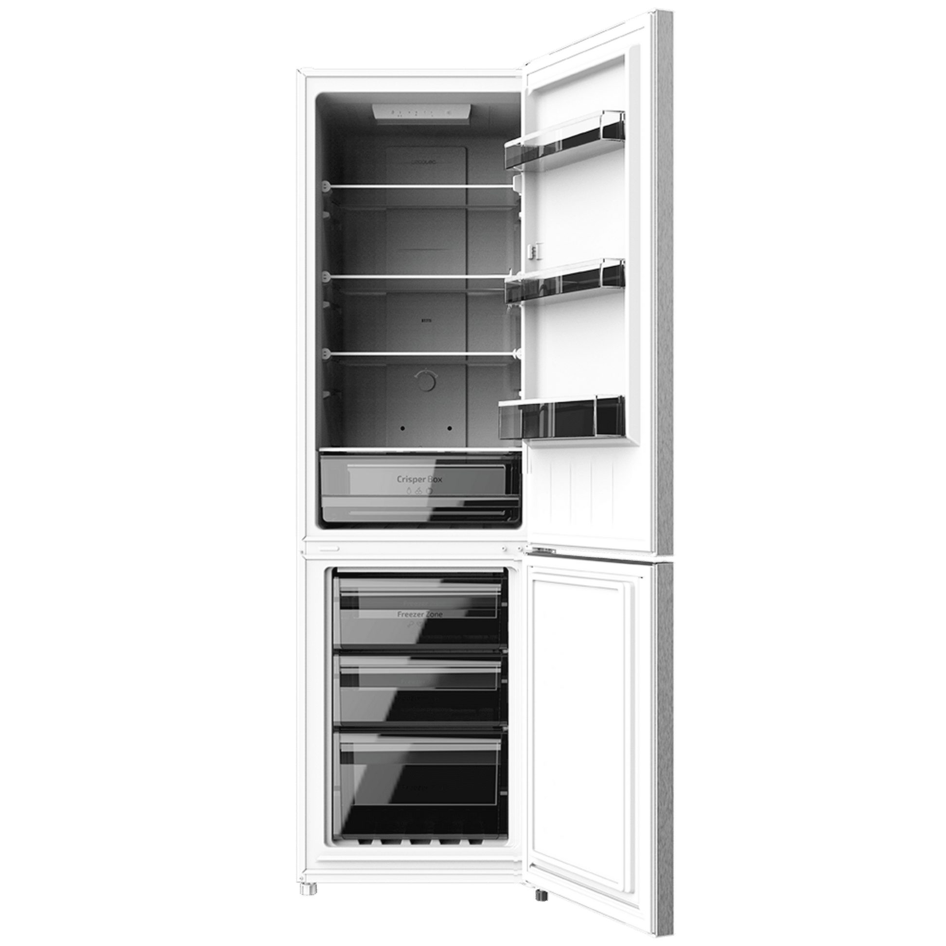 Cecotec Bolero CoolMarket Combi 250 Inox Refrigerador E