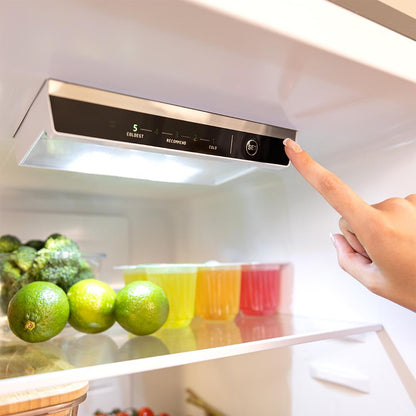 Cecotec Bolero CoolMarket Combi 250 WD Frigorífico No Frost Negro