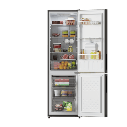 Cecotec Bolero CoolMarket Combi 250 WD Frigorífico No Frost Negro