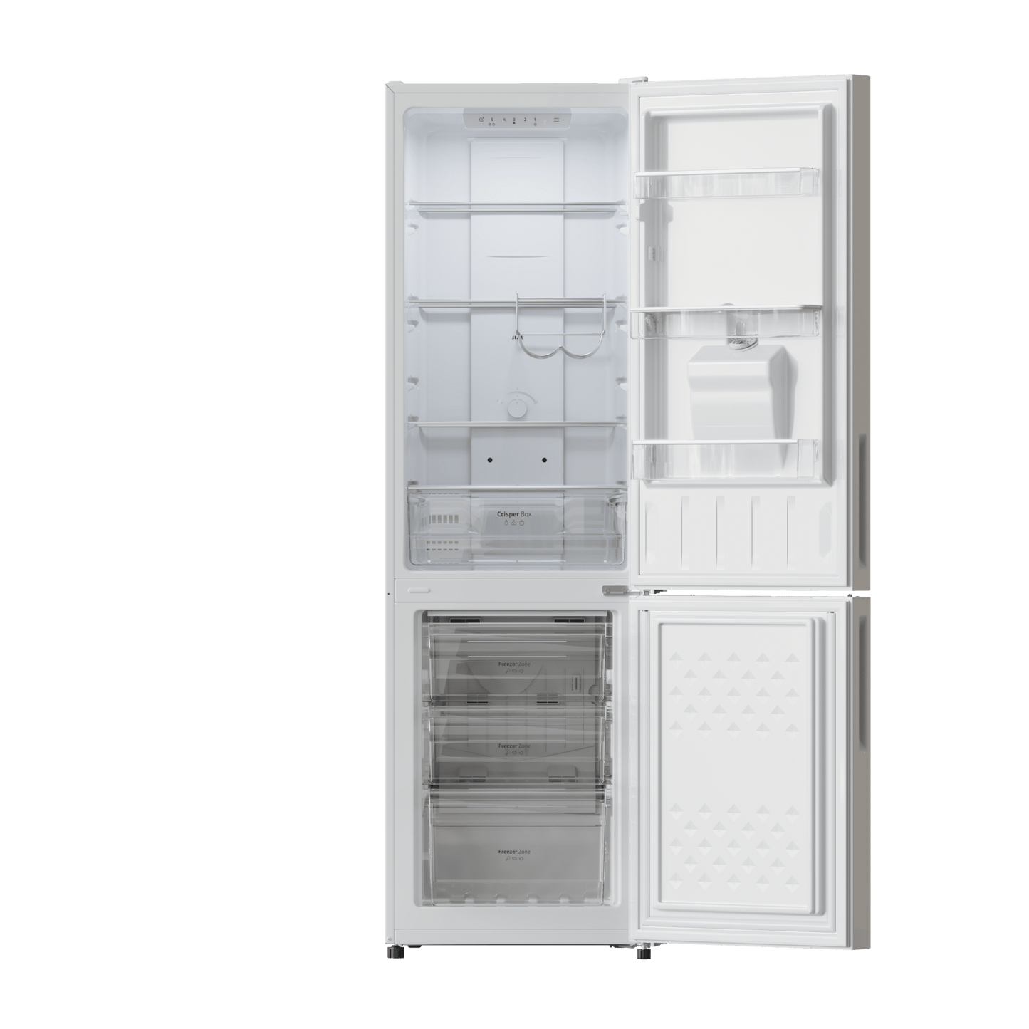 Cecotec Bolero CoolMarket Combi 250 WD Frigorífico Blanco