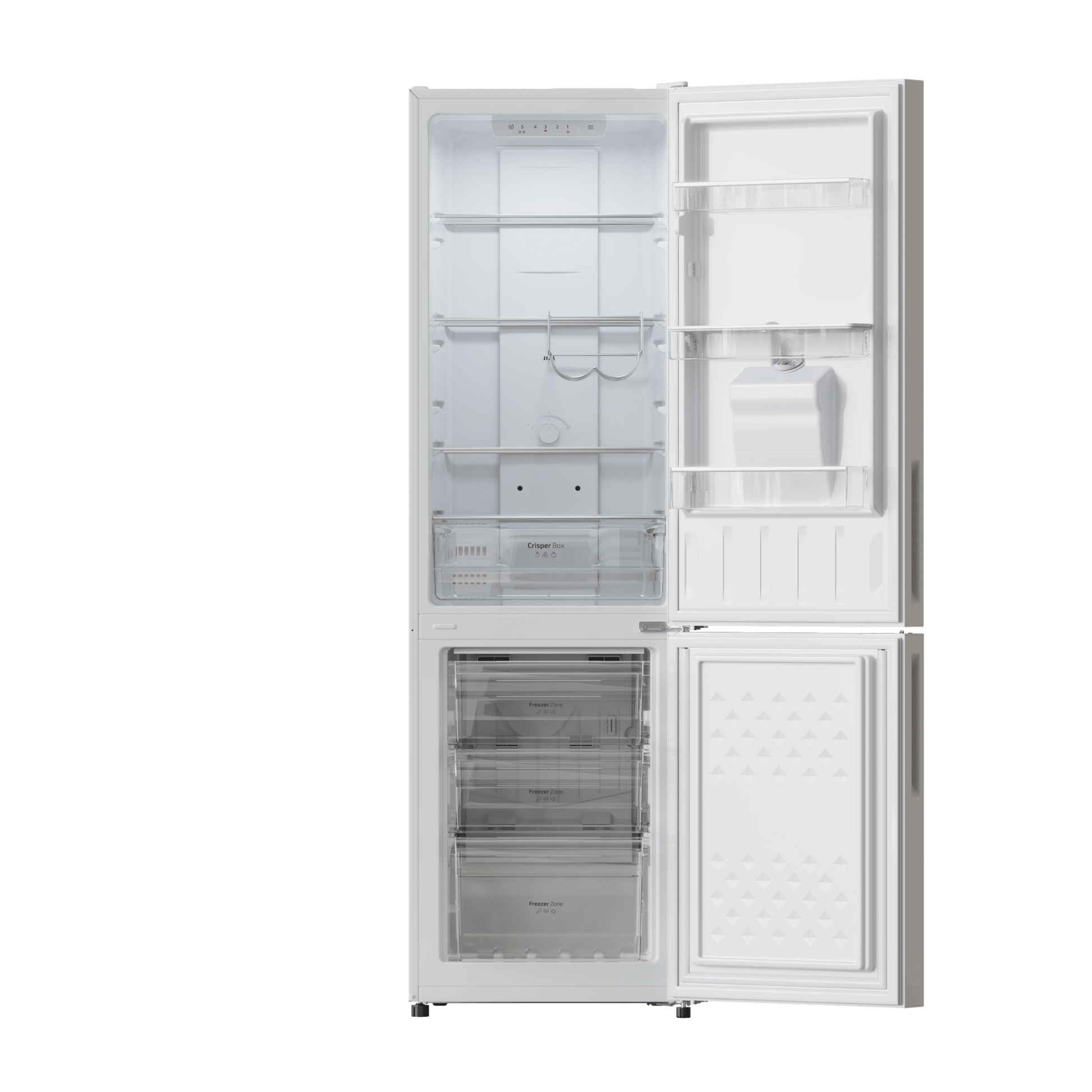 Cecotec Bolero CoolMarket Combi 250 WD Frigorífico Blanco