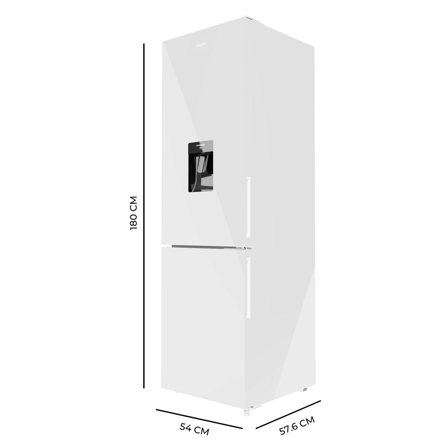 Cecotec Bolero CoolMarket Combi 250 WD Frigorífico Blanco