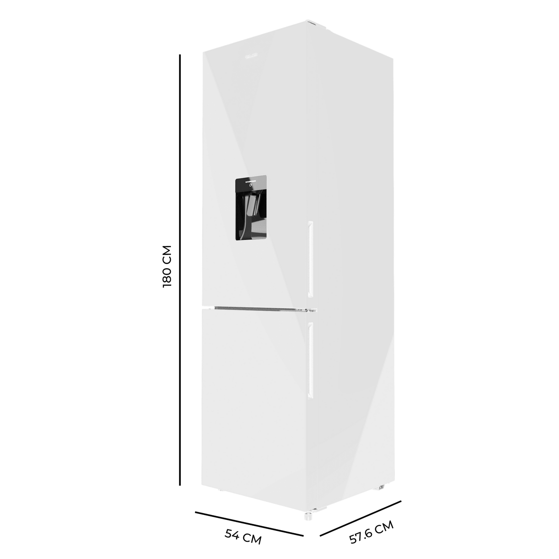 Cecotec Bolero CoolMarket Combi 250 WD Frigorífico Blanco