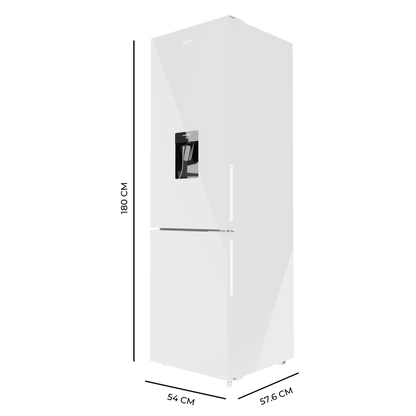 Cecotec Bolero CoolMarket Combi 250 WD Frigorífico Blanco