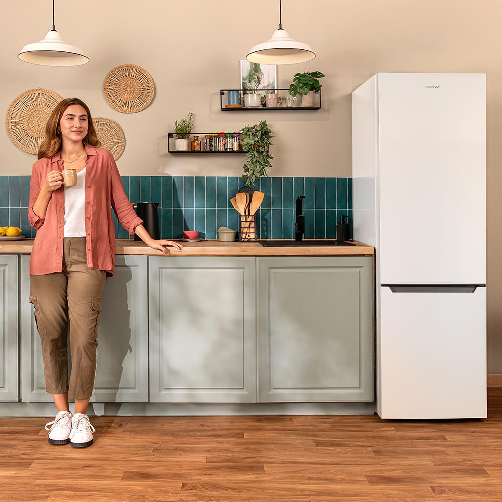 Cecotec Bolero CoolMarket Combi 262 L Frigorífico Combi Blanco E
