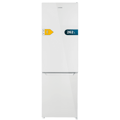 Cecotec Bolero CoolMarket Combi 262 L Frigorífico Combi Blanco E