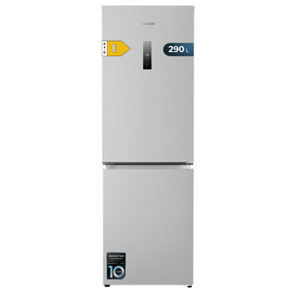 Cecotec Bolero CoolMarket Combi Frigorífico Inox 290 L