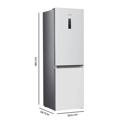 Cecotec Bolero CoolMarket Combi Frigorífico Inox 290 L