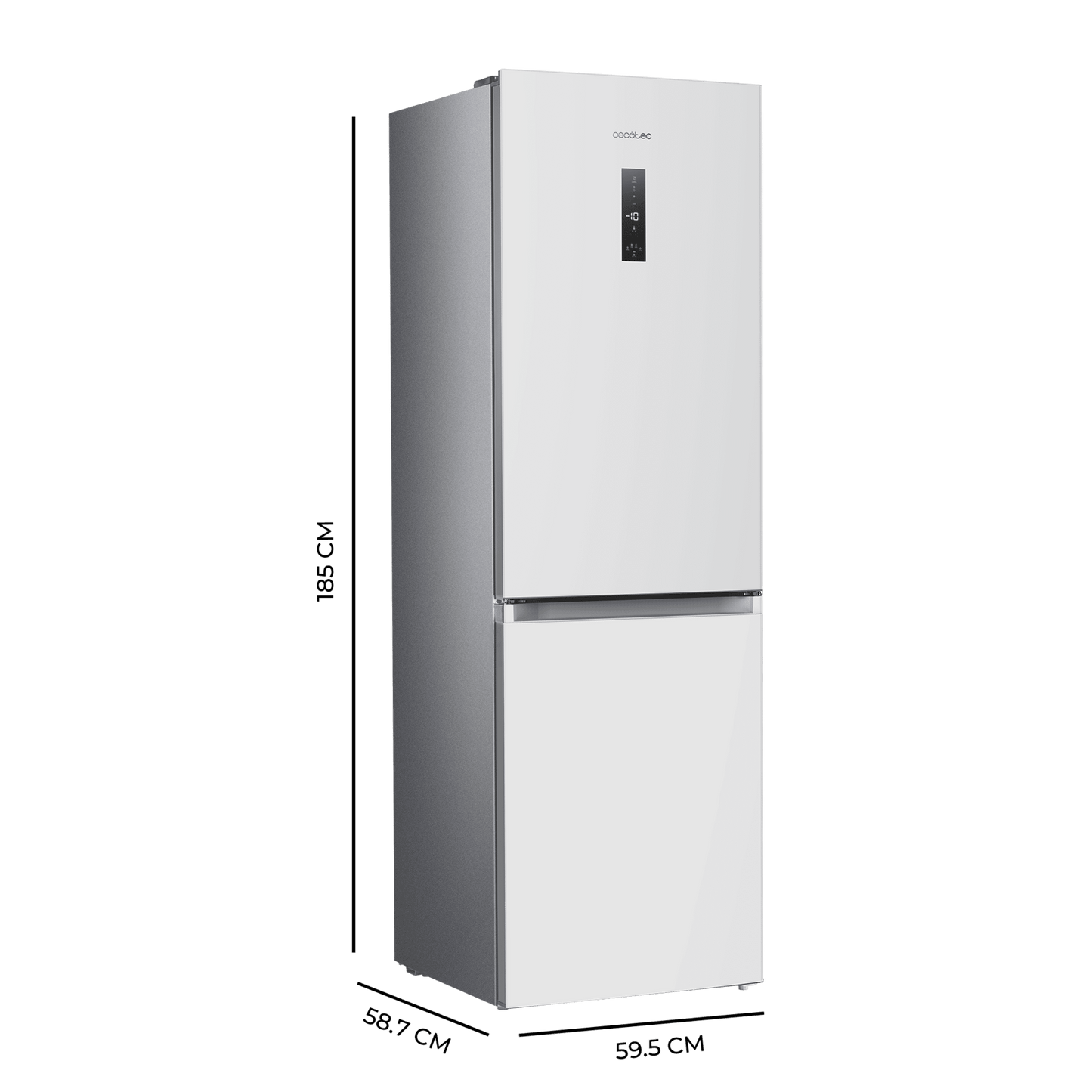 Cecotec Bolero CoolMarket Combi 290 Frigorífico Combi Blanco