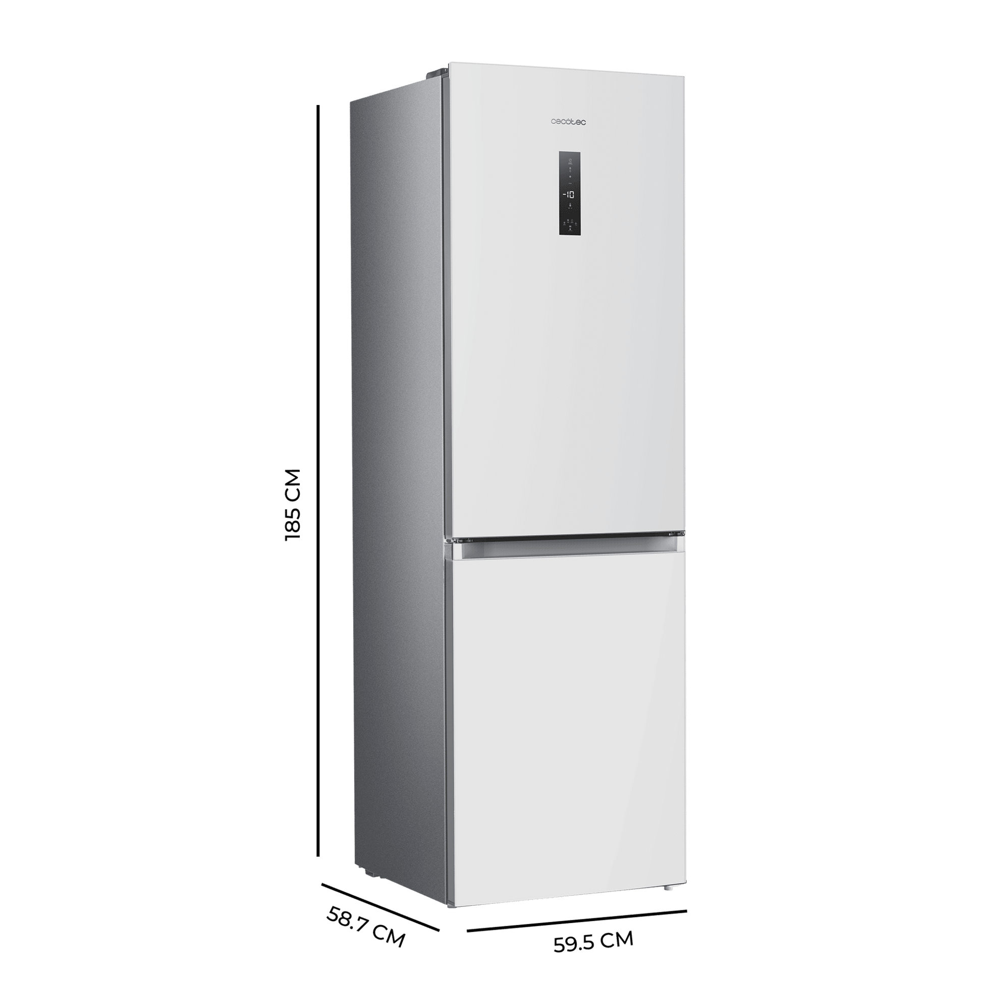 Cecotec Bolero CoolMarket Combi 290 Frigorífico Combi Blanco