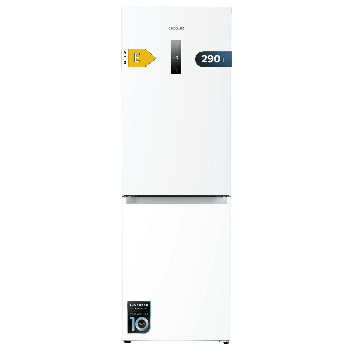 Cecotec Bolero CoolMarket Combi 290 Frigorífico Combi Blanco