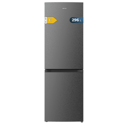 Cecotec Bolero CoolMarket Combi 296L Refrigerador Dark 185×60 cm