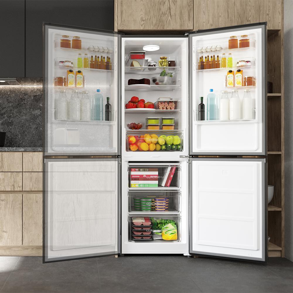 Cecotec Bolero CoolMarket Combi 296L Refrigerador Dark 185×60 cm