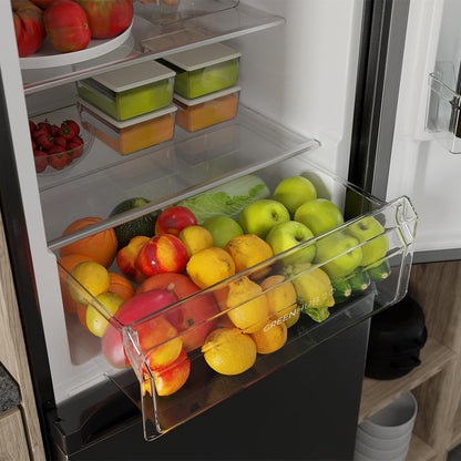 Cecotec Bolero CoolMarket Combi 296L Refrigerador Dark 185×60 cm
