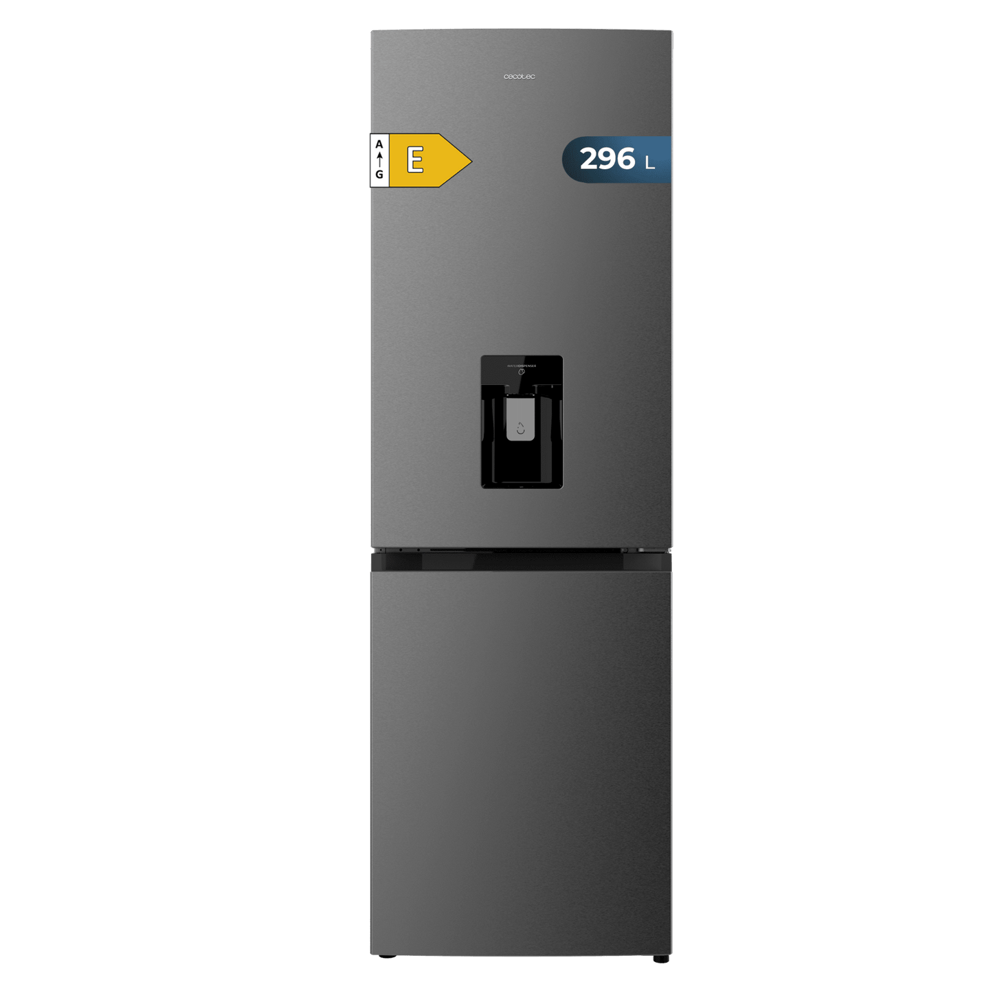 Cecotec Bolero CoolMarket Combi 296 DF WD Dark Frigorífico Combi