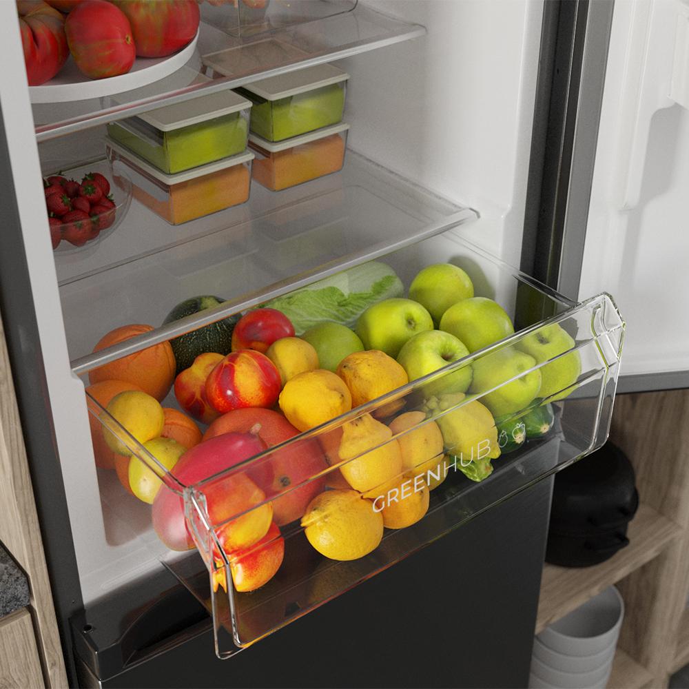 Cecotec Bolero CoolMarket Combi 296 DF WD Dark Frigorífico Combi