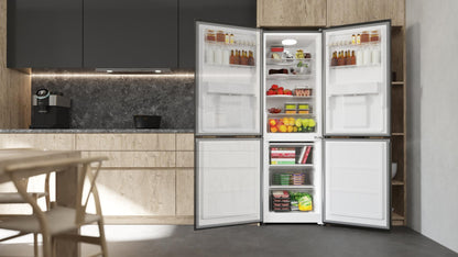 Cecotec Bolero CoolMarket Combi 296 DF WD Dark Frigorífico Combi