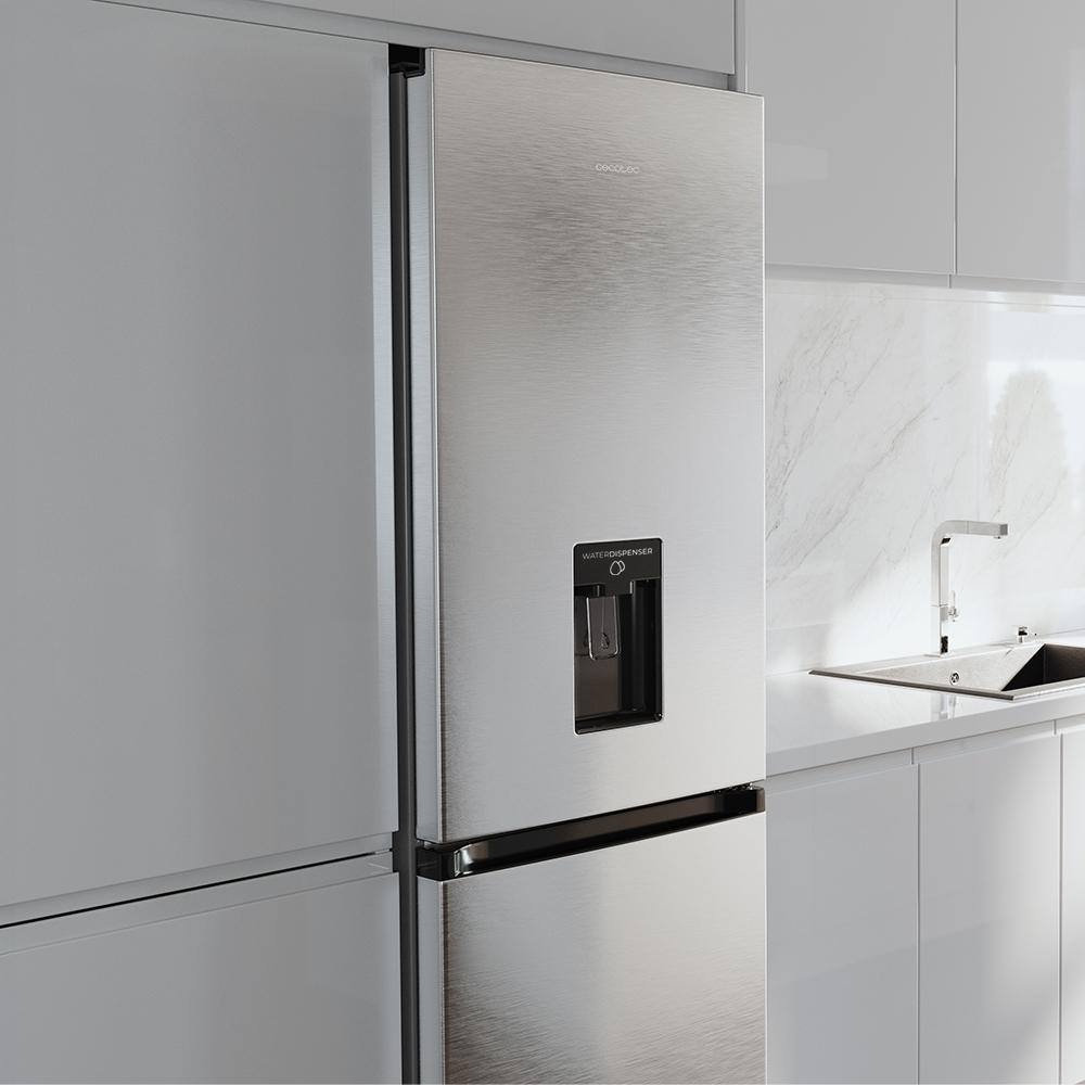 Cecotec Bolero CoolMarket 296 DF WD Inox Frigorífico Combi
