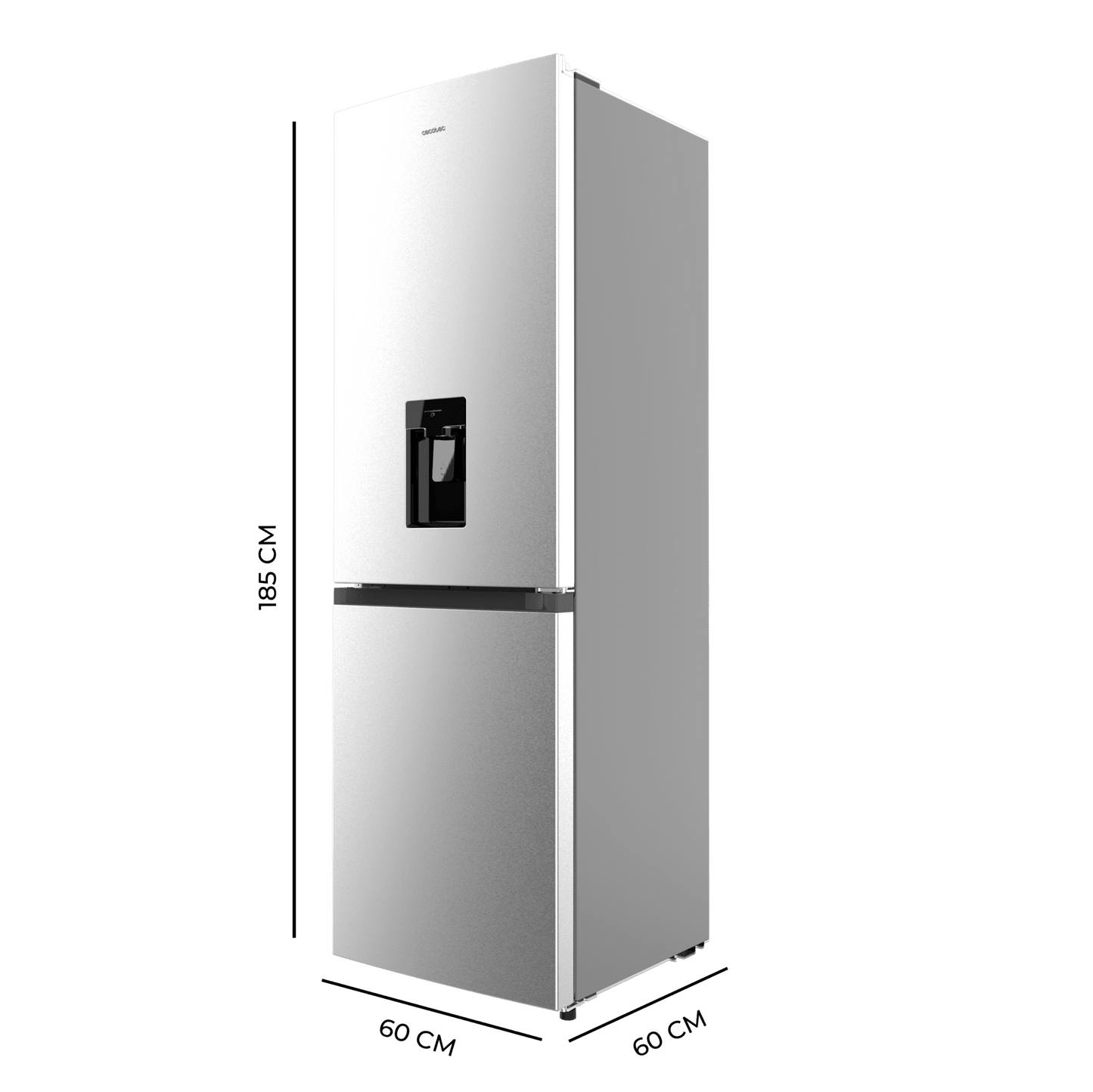 Cecotec Bolero CoolMarket 296 DF WD Inox Frigorífico Combi