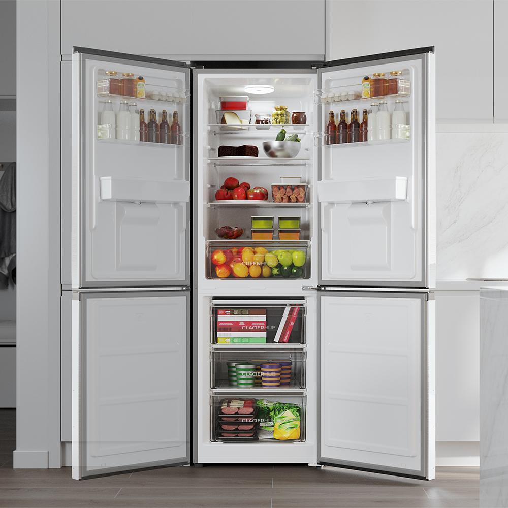 Cecotec Bolero CoolMarket 296 DF WD Inox Frigorífico Combi