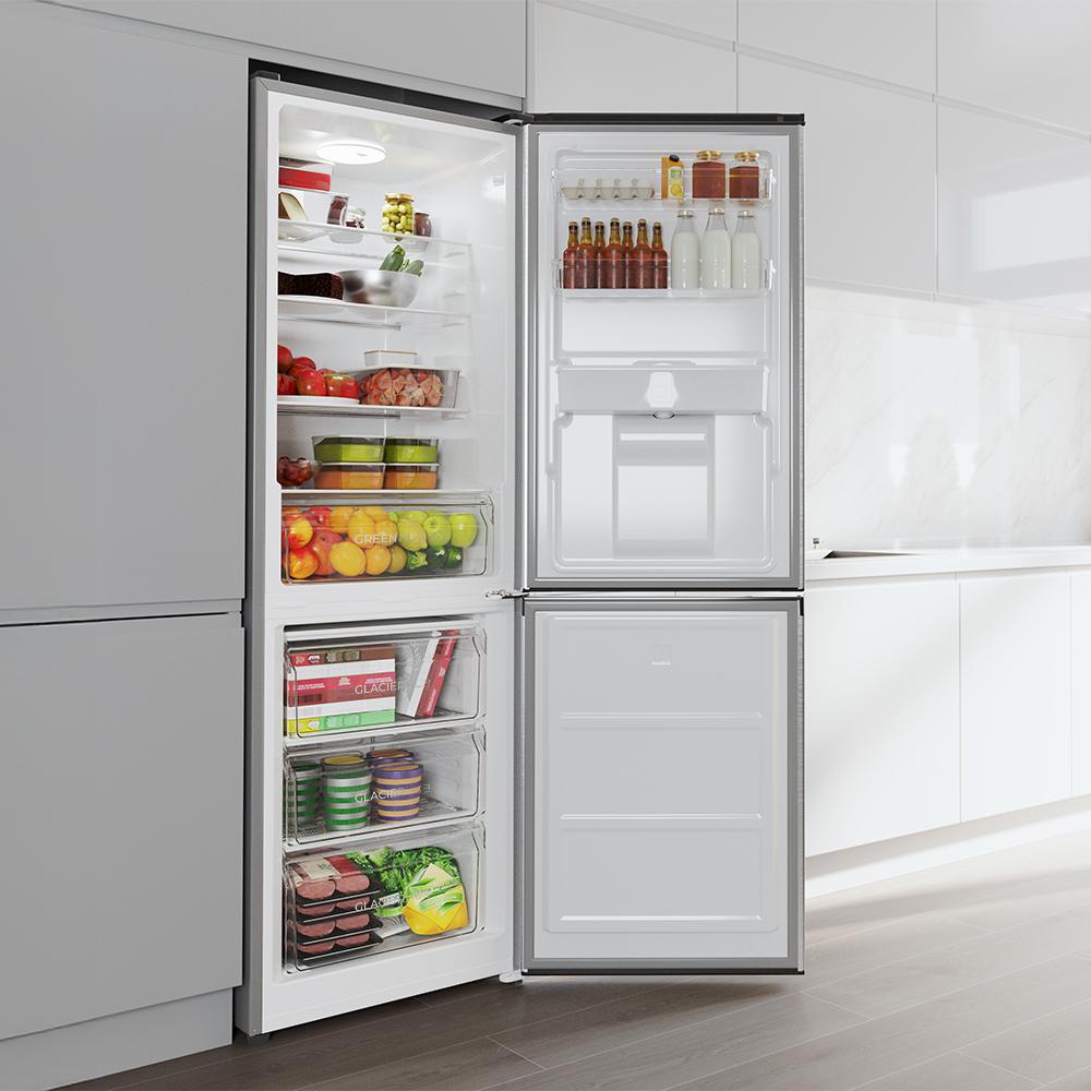 Cecotec Bolero CoolMarket 296 DF WD Inox Frigorífico Combi