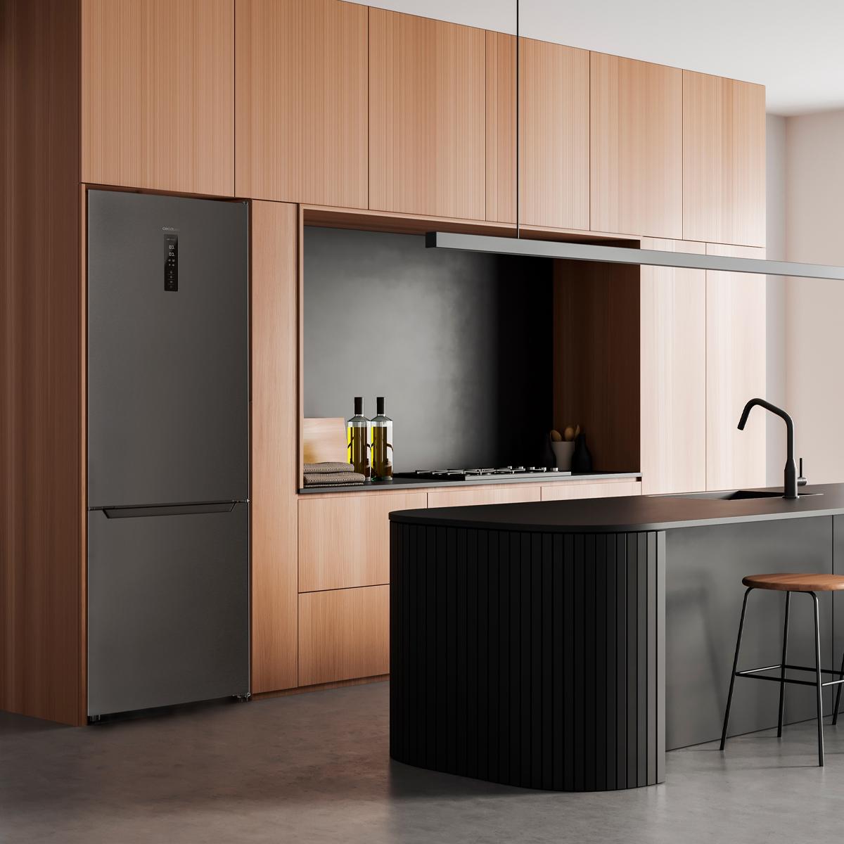Cecotec Bolero CoolMarket Combi 322 Dark D Frigorífico