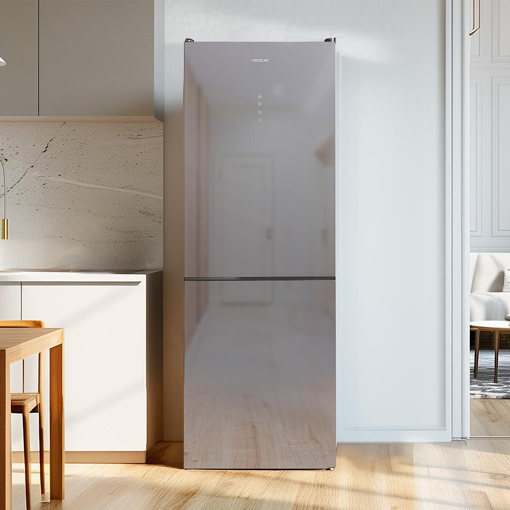 Cecotec Bolero CoolMarket Combi 322 Frigorífico Combi Gris