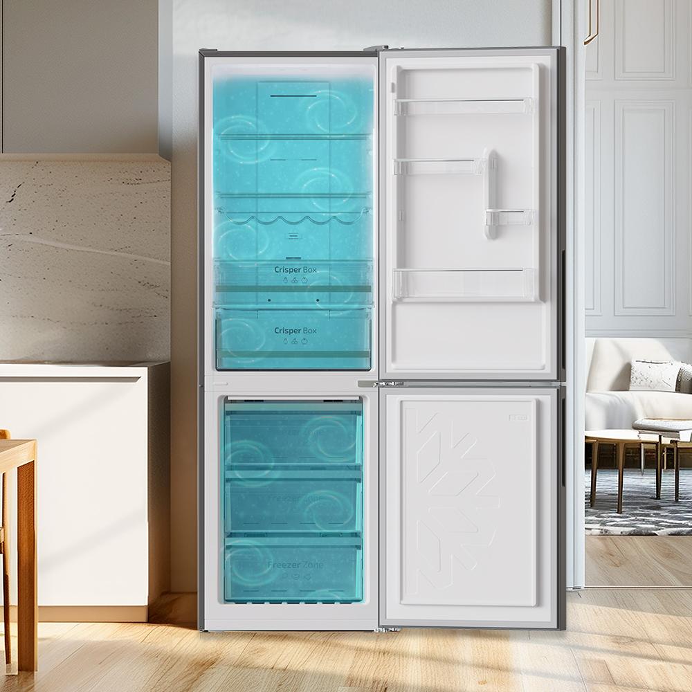 Cecotec Bolero CoolMarket Combi 322 Frigorífico Combi Gris
