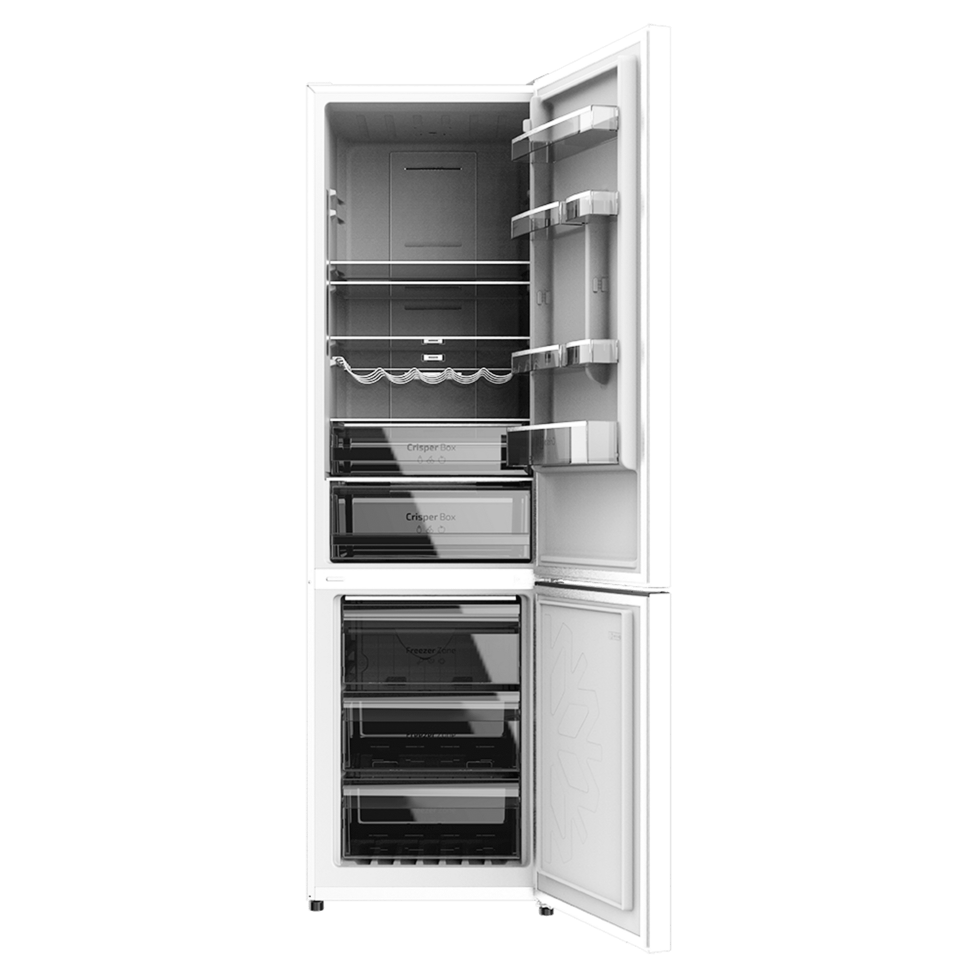 Cecotec Bolero CoolMarket Frigorífico Combi Inox 322 L