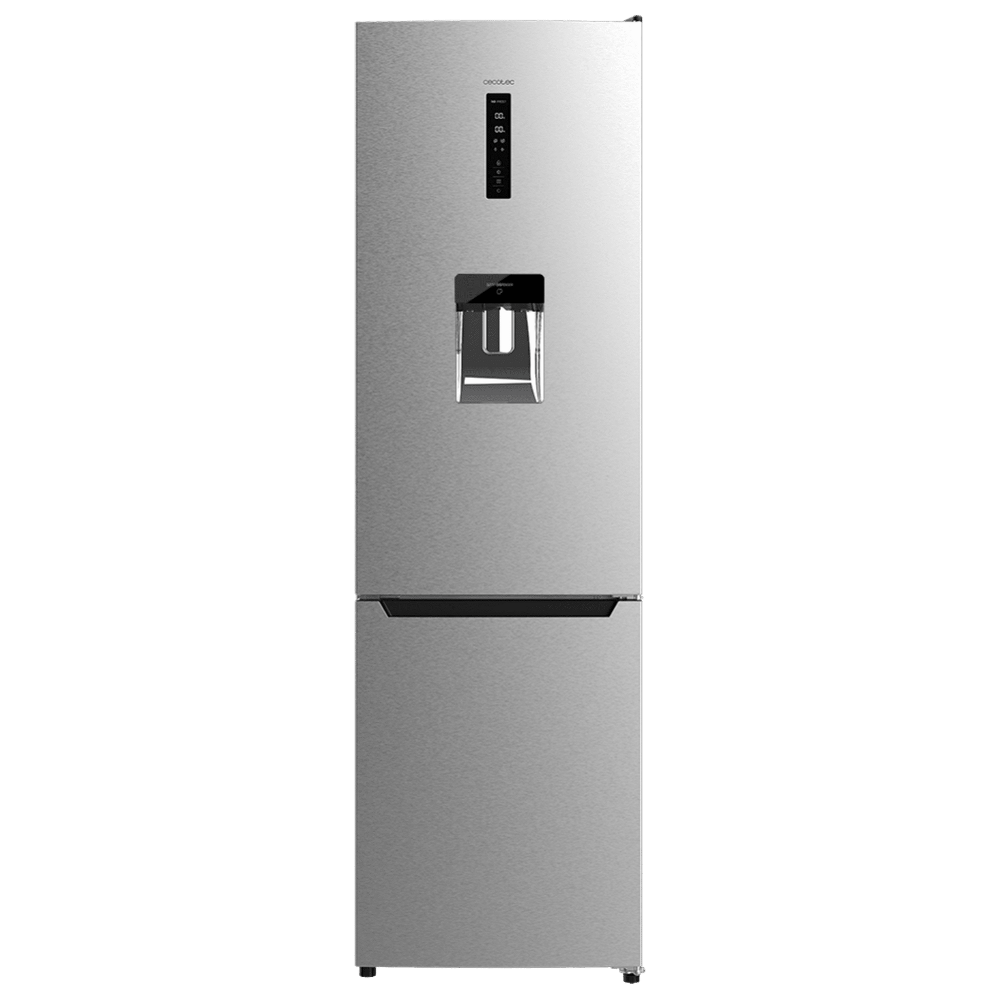 Cecotec Bolero CoolMarket Combi 322 WD Inox D Refrigerador 322L