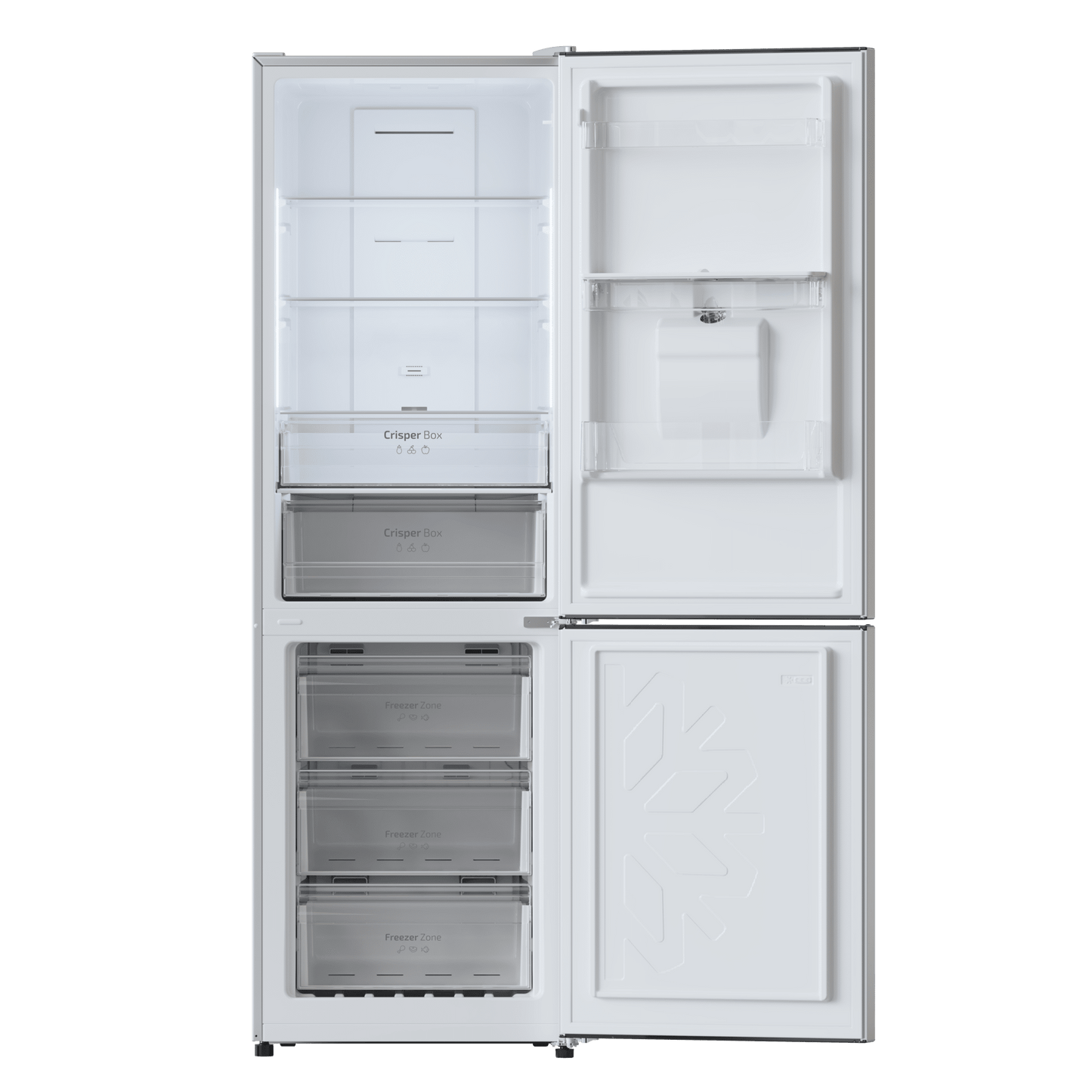 Cecotec Bolero CoolMarket 322 WD Inox Frigorífico Combi