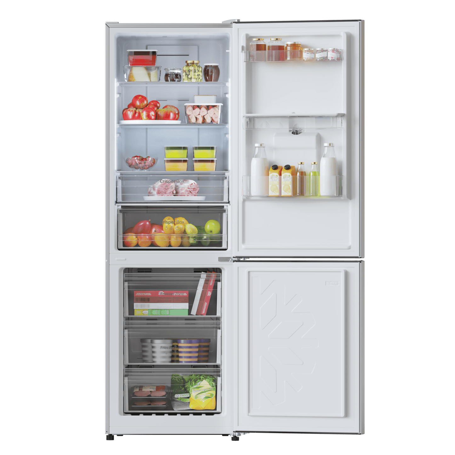 Cecotec Bolero CoolMarket 322 WD Inox Frigorífico Combi