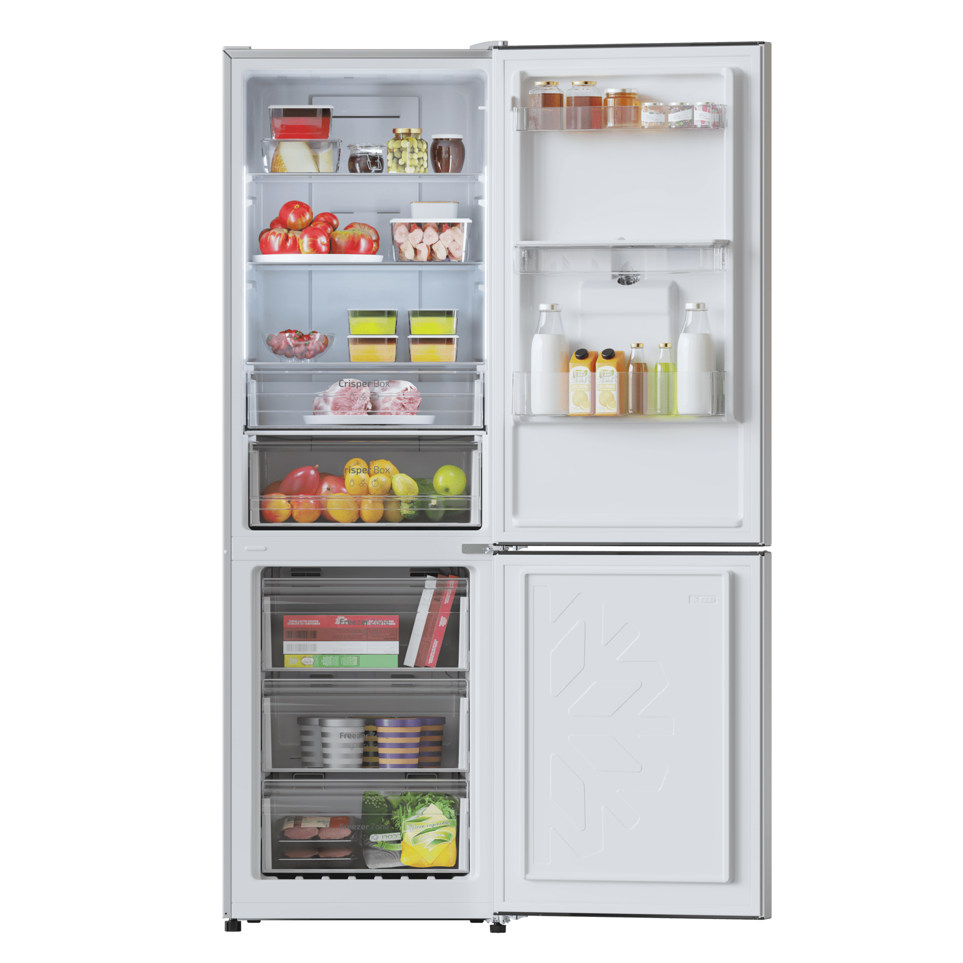 Cecotec Bolero CoolMarket 322 WD Inox Frigorífico Combi