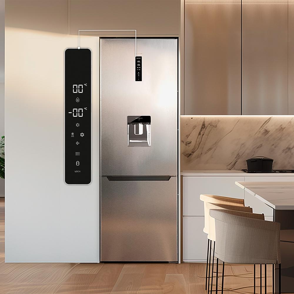 Cecotec Bolero CoolMarket 322 WD Inox Frigorífico Combi