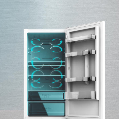Cecotec Bolero CoolMarket Combi 322 White D Refrigerador