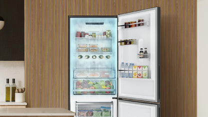 Cecotec Bolero CoolMarket 322i Frigorífico Combi Acero Inox Oscuro 322L