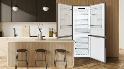 Cecotec Bolero CoolMarket 322i Frigorífico Combi Acero Inox Oscuro 322L