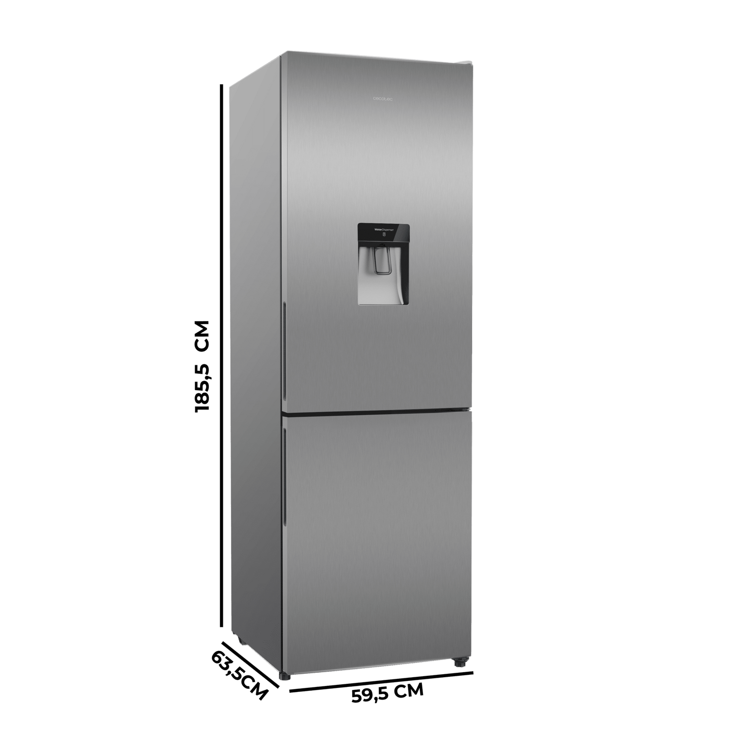 Cecotec Bolero CoolMarket Combi 322i WD 322L AceroInoxidable