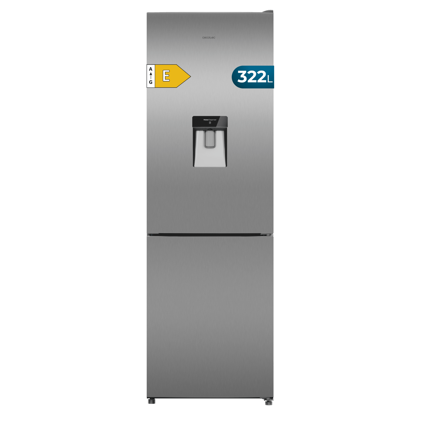 Cecotec Bolero CoolMarket Combi 322i WD 322L AceroInoxidable