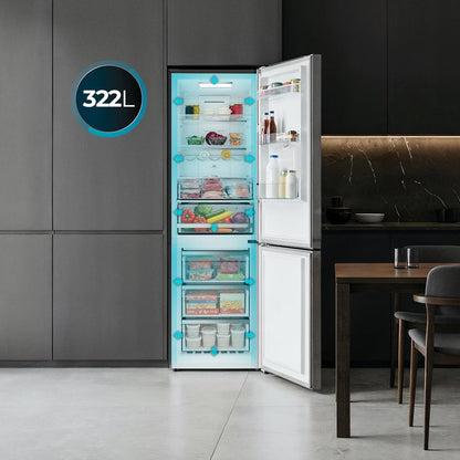 Cecotec Bolero CoolMarket Combi 322i WD 322L AceroInoxidable