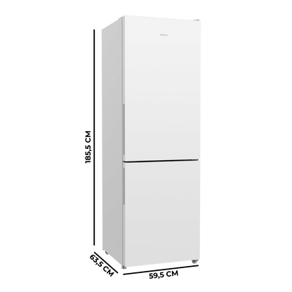 Cecotec Bolero CoolMarket 322i Refrigerador Combi Blanco de Cocina