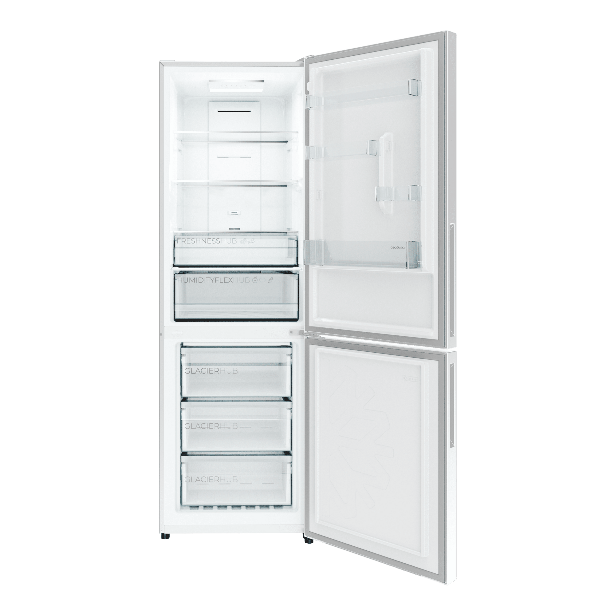 Cecotec Bolero CoolMarket 322i Refrigerador Combi Blanco de Cocina