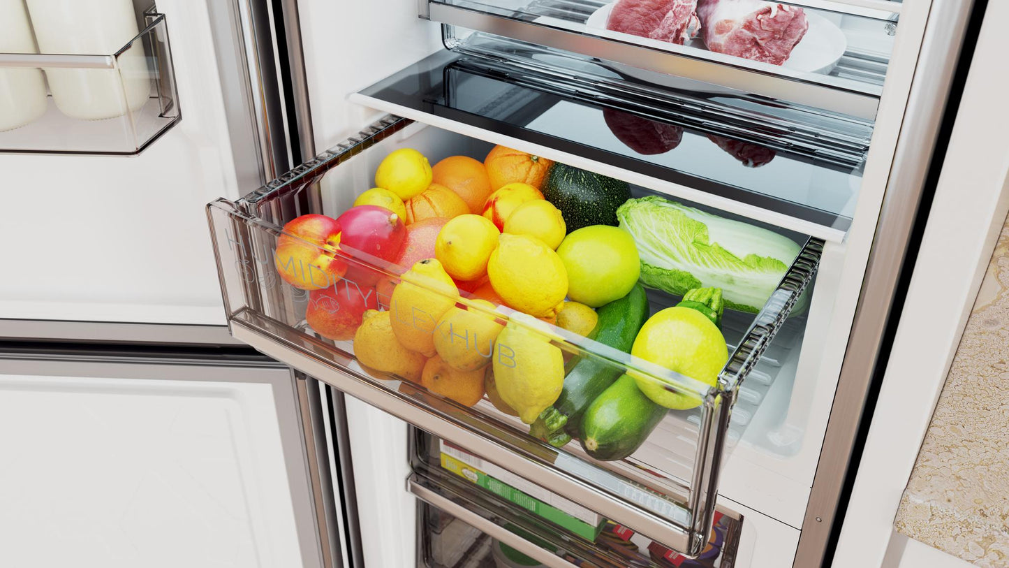 Cecotec Bolero CoolMarket Combi 335 Inox E Frigorífico
