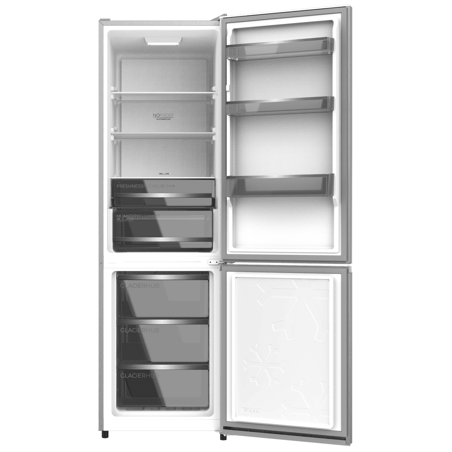 Cecotec Bolero CoolMarket Combi 335 Inox E Frigorífico